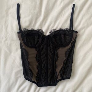 UO Black Bustier